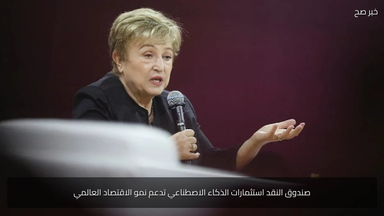 صندوق النقد استثمارات الذكاء الاصطناعي تدعم نمو الاقتصاد العالمي
