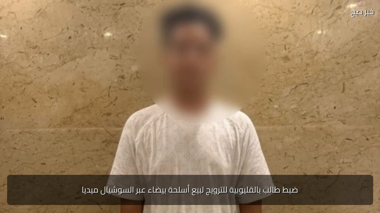 ضبط طالب بالقليوبية للترويج لبيع أسلحة بيضاء عبر السوشيال ميديا