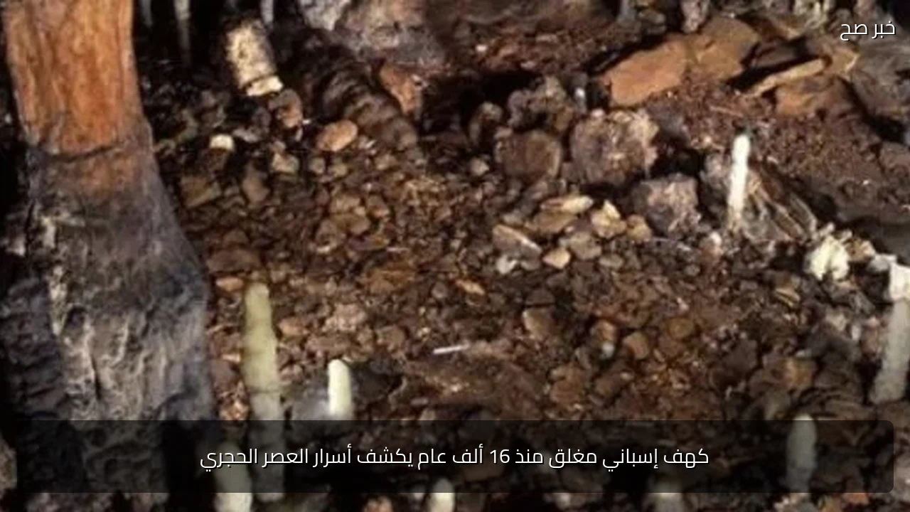 كهف إسباني مغلق منذ 16 ألف عام يكشف أسرار العصر الحجري