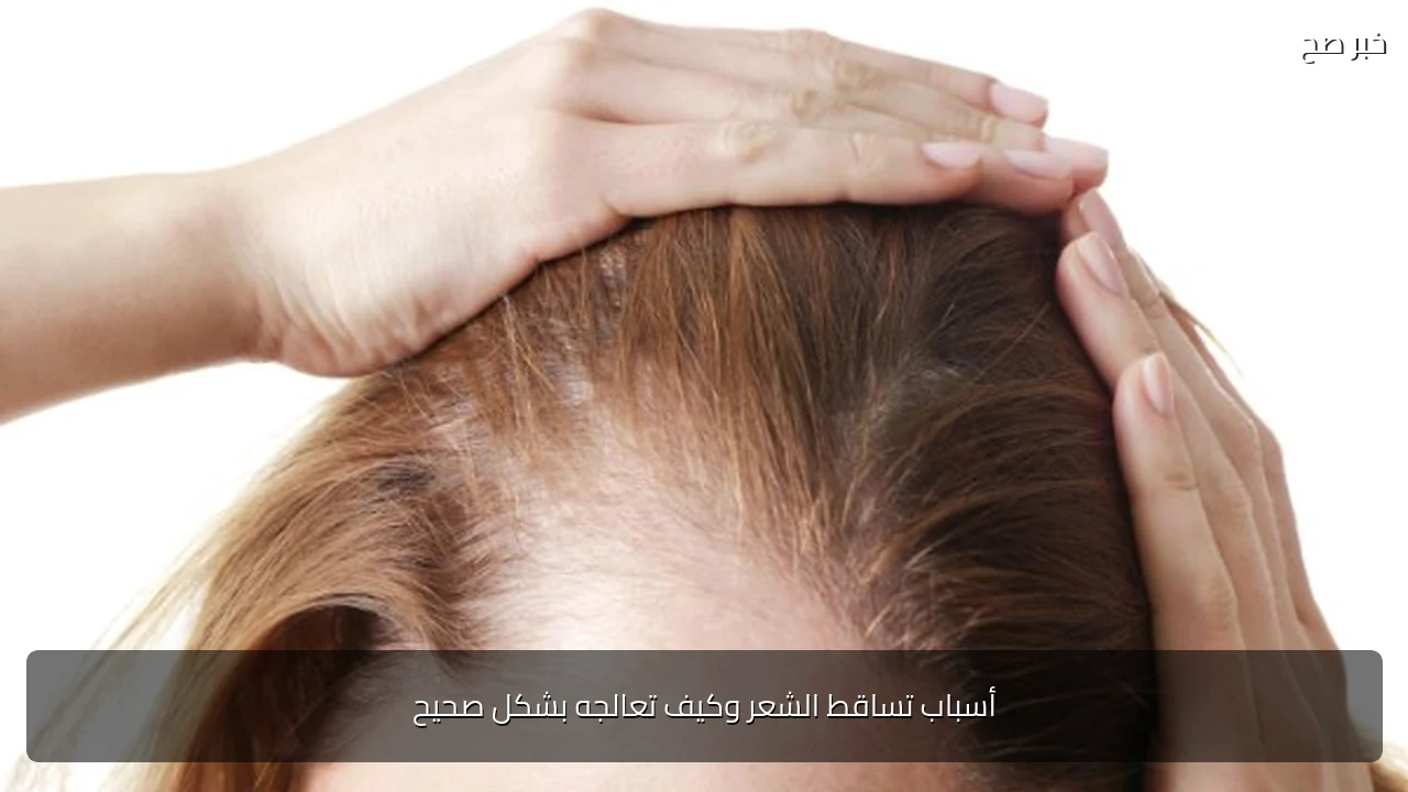 أسباب تساقط الشعر وكيف تعالجه بشكل صحيح