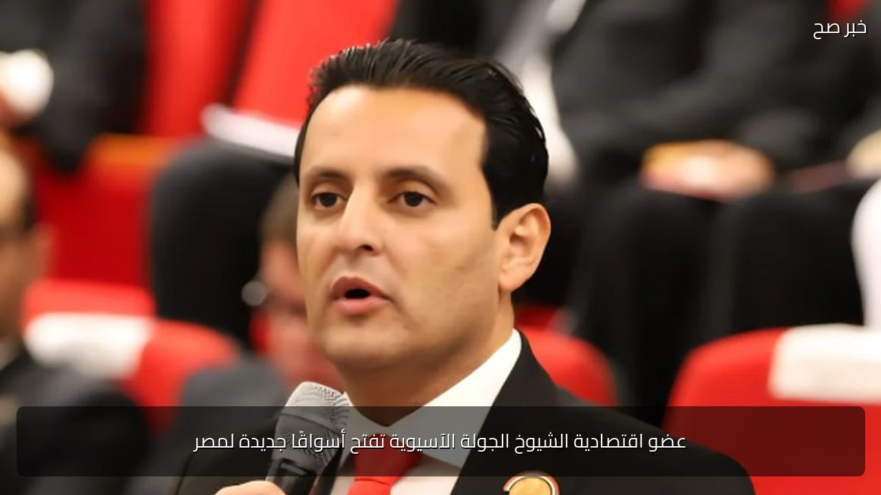 عضو اقتصادية الشيوخ الجولة الآسيوية تفتح أسواقًا جديدة لمصر