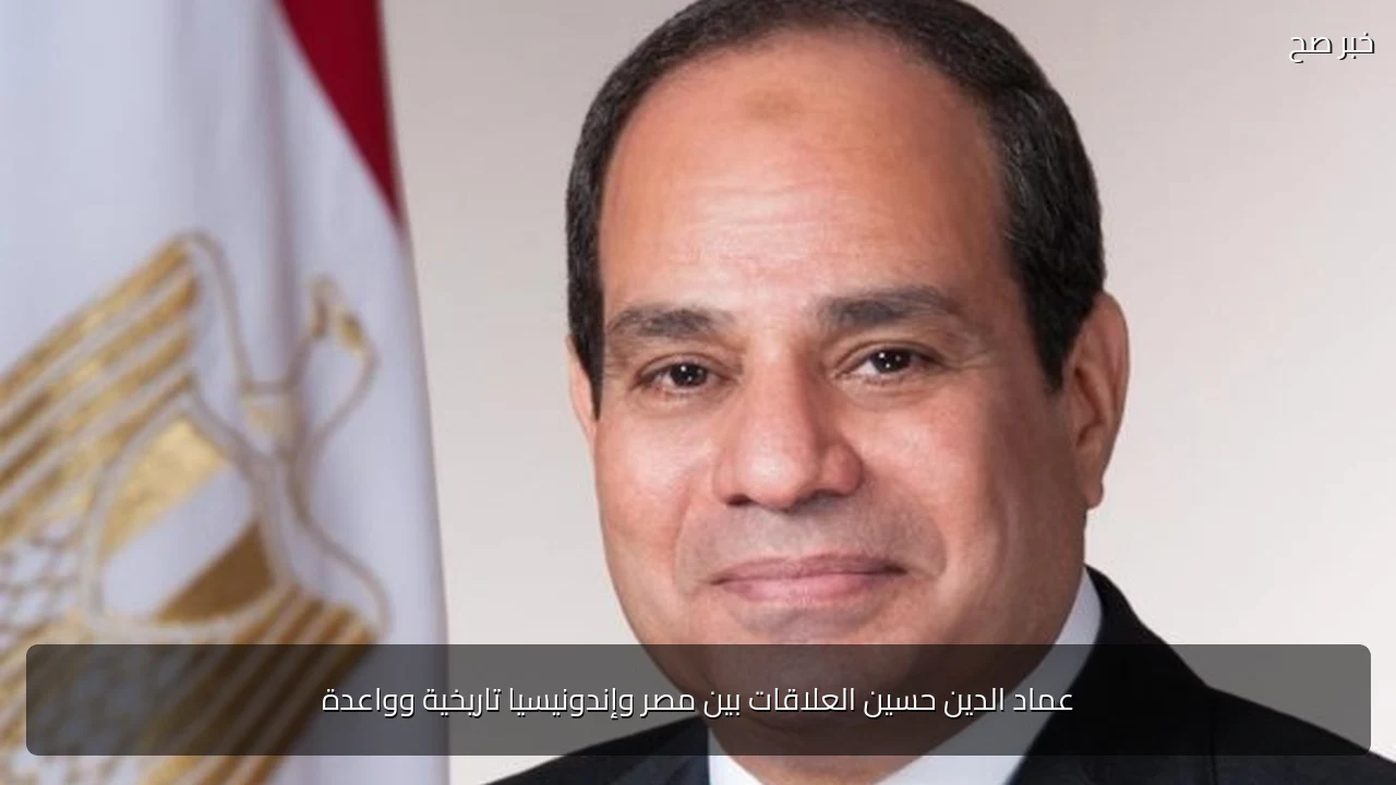 عماد الدين حسين العلاقات بين مصر وإندونيسيا تاريخية وواعدة