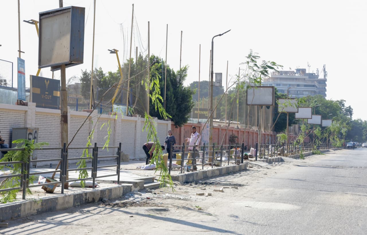 عوض زراعة 220 شجرة بالمعادي بالتعاون مع الشاغلين عوض زراعة 220 شجرة بالمعادي بالتعاون مع الشاغلين