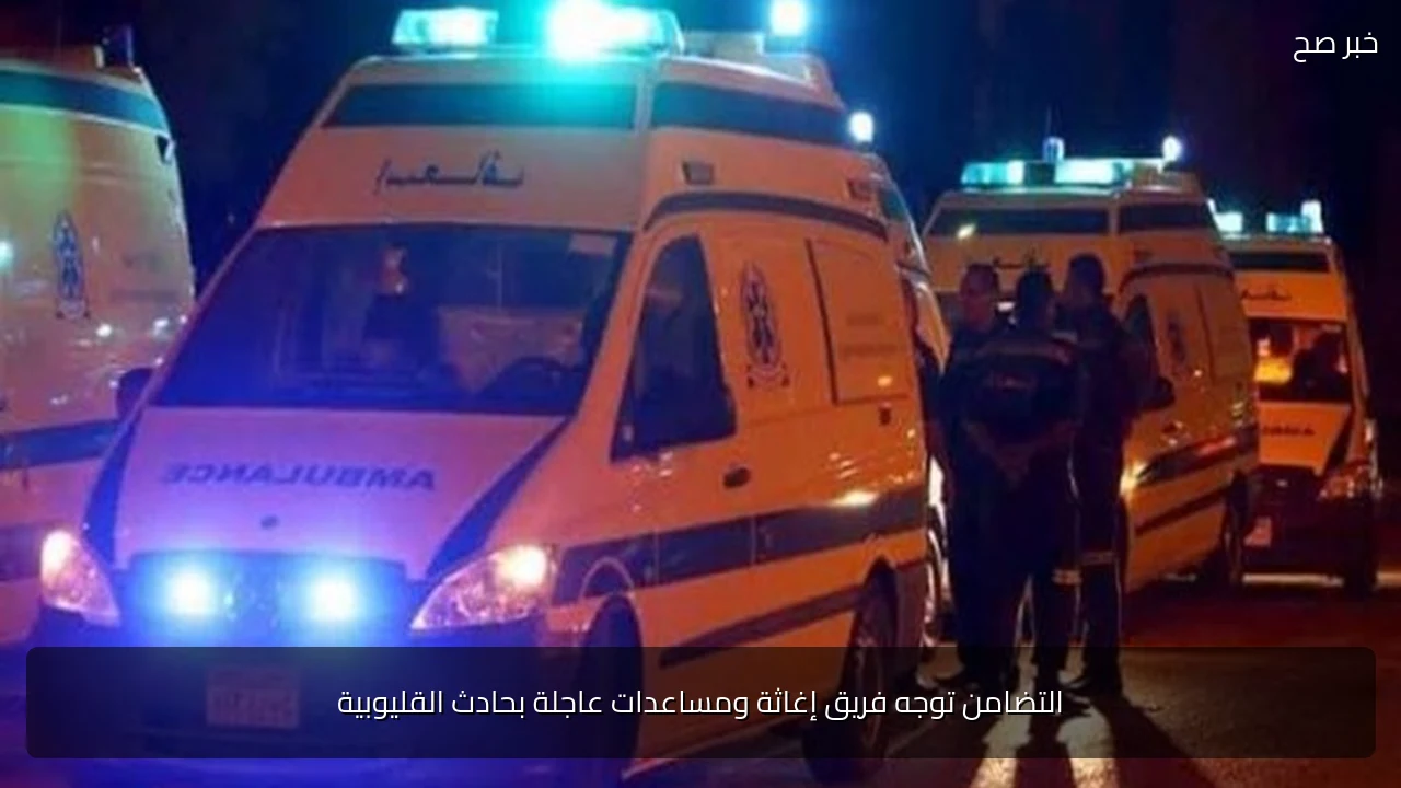 التضامن توجه فريق إغاثة ومساعدات عاجلة بحادث القليوبية