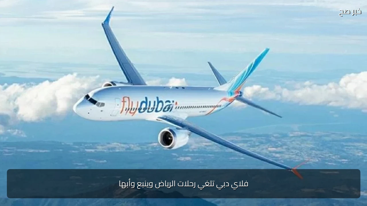 فلاي دبي تلغي رحلات الرياض وينبع وأبها