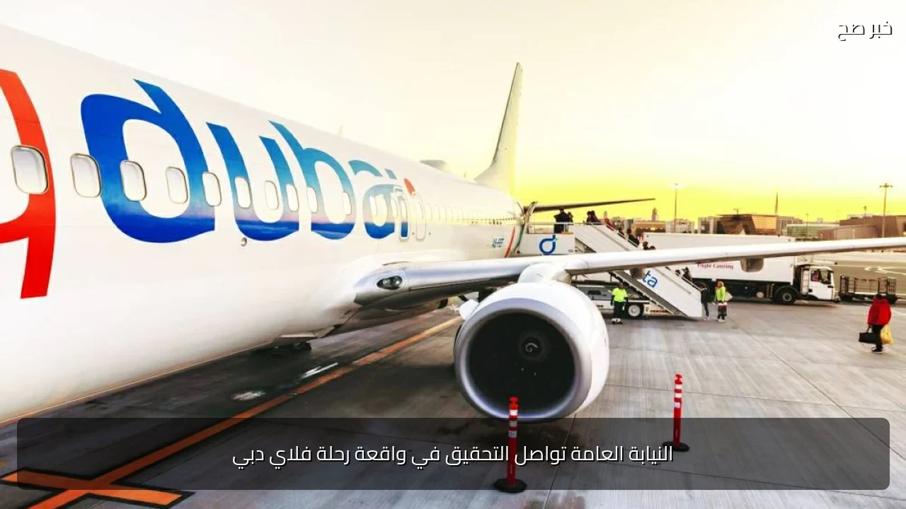 النيابة العامة تواصل التحقيق في واقعة رحلة فلاي دبي