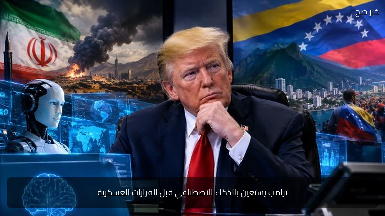 ترامب يستعين بالذكاء الاصطناعي قبل القرارات العسكرية