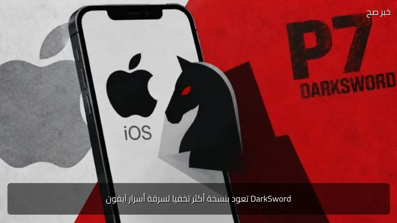 DarkSword تعود بنسخة أكثر تخفيا لسرقة أسرار آيفون