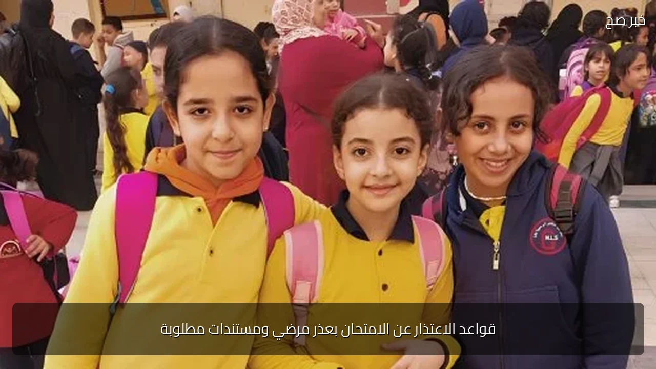قواعد الاعتذار عن الامتحان بعذر مرضي ومستندات مطلوبة
