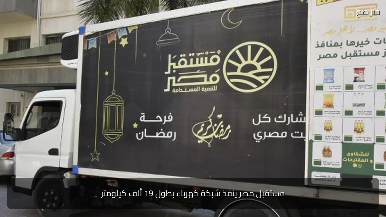 مستقبل مصر ينفذ شبكة كهرباء بطول 19 ألف كيلومتر
