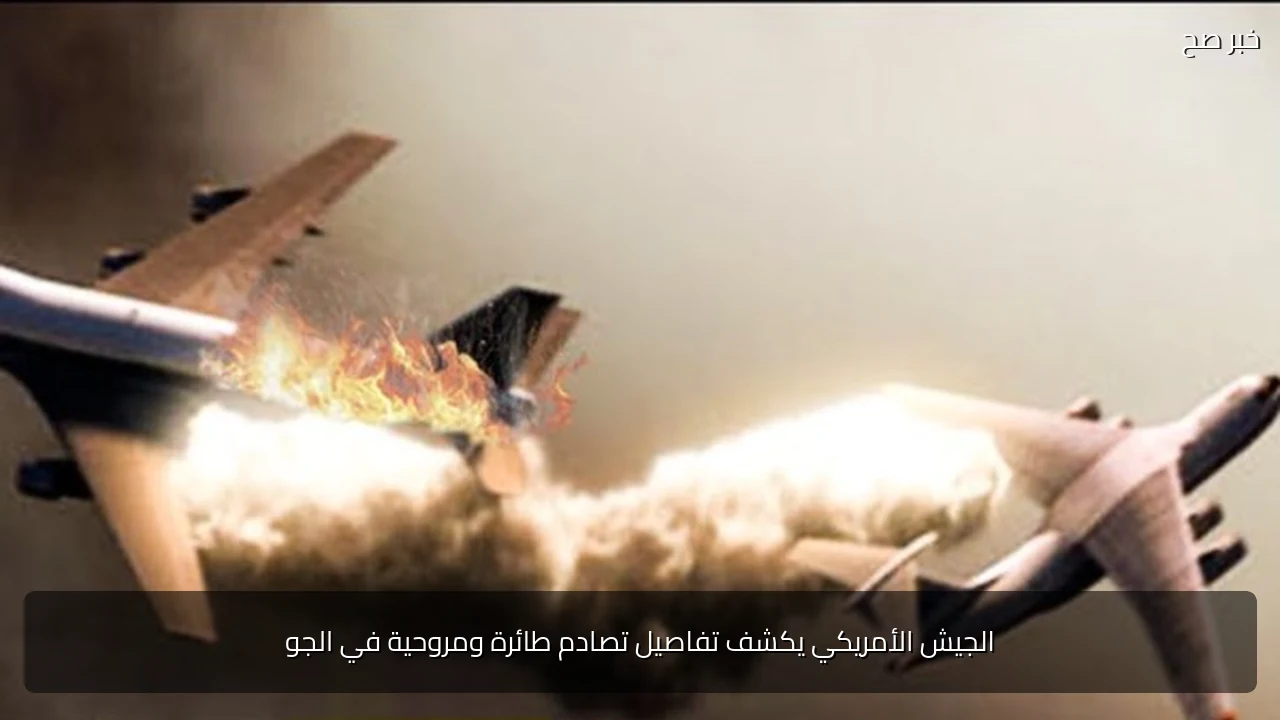 الجيش الأمريكي يكشف تفاصيل تصادم طائرة ومروحية في الجو