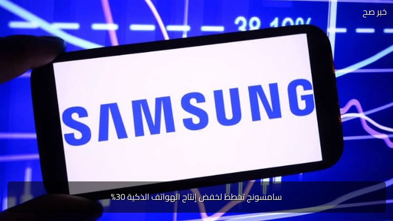 سامسونج تخطط لخفض إنتاج الهواتف الذكية 30%
