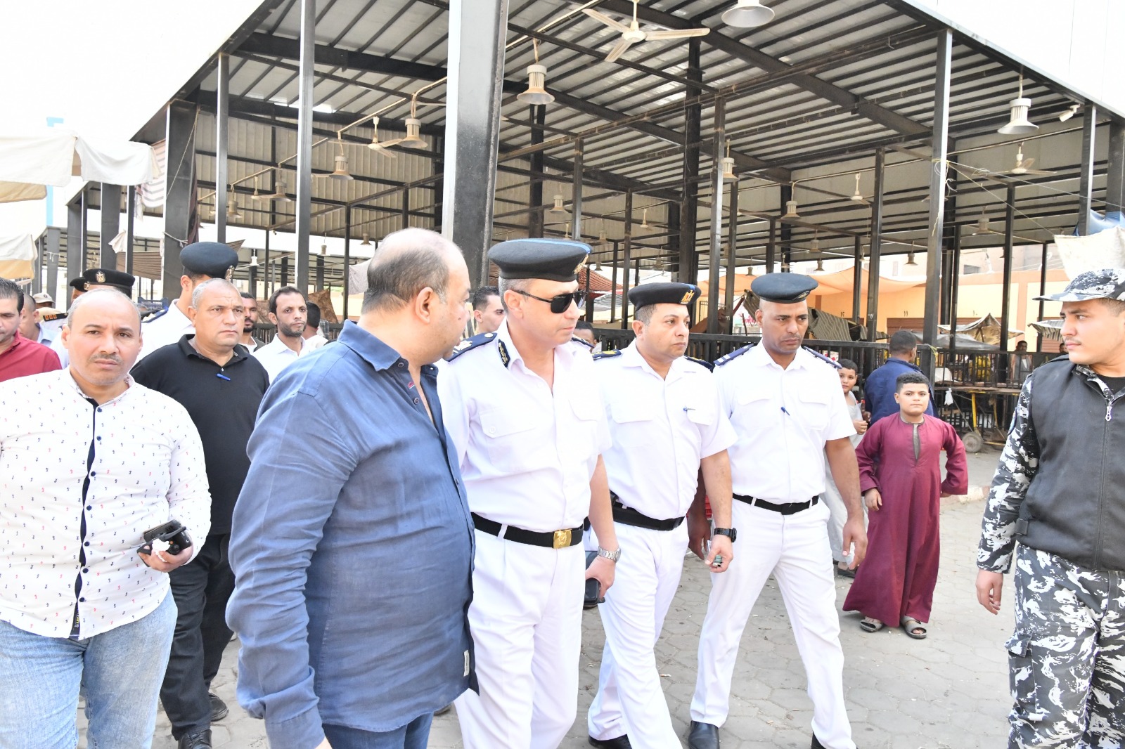 حملة مكبرة لضبط أوضاع السوق الحضاري بنجع حمادي حملة مكبرة لضبط أوضاع السوق الحضاري بنجع حمادي