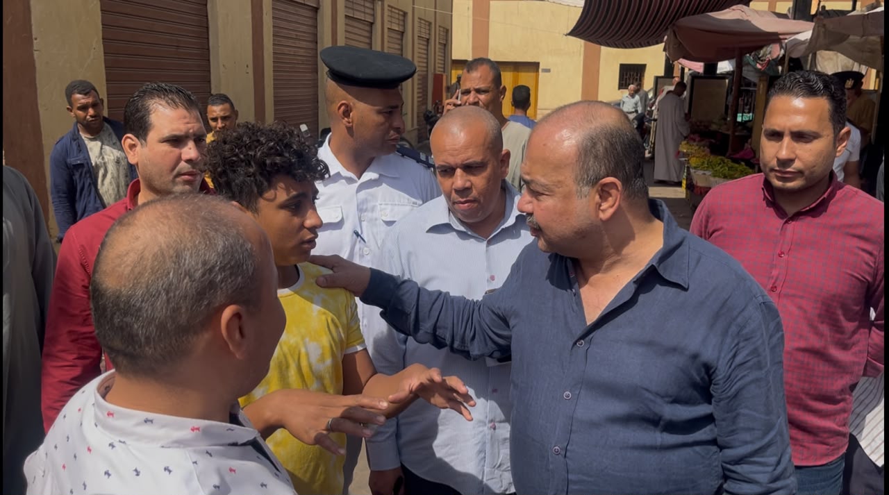 حملة مكبرة لضبط أوضاع السوق الحضاري بنجع حمادي حملة مكبرة لضبط أوضاع السوق الحضاري بنجع حمادي