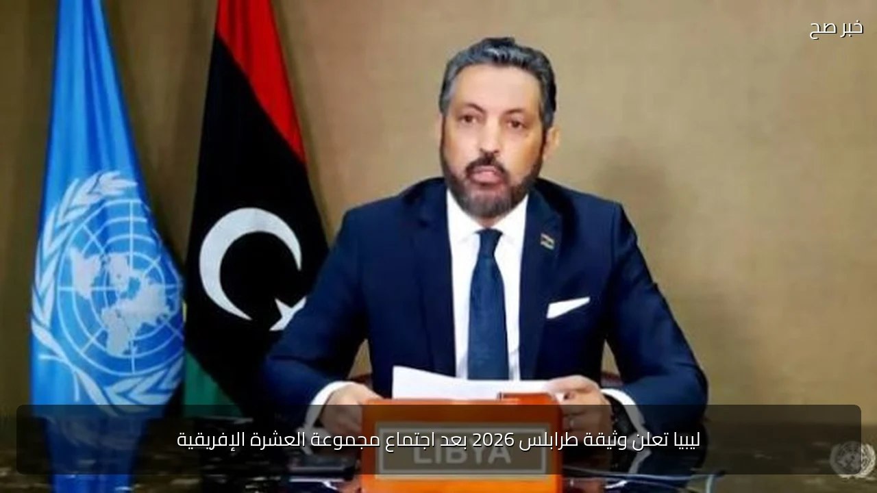 ليبيا تعلن وثيقة طرابلس 2026 بعد اجتماع مجموعة العشرة الإفريقية