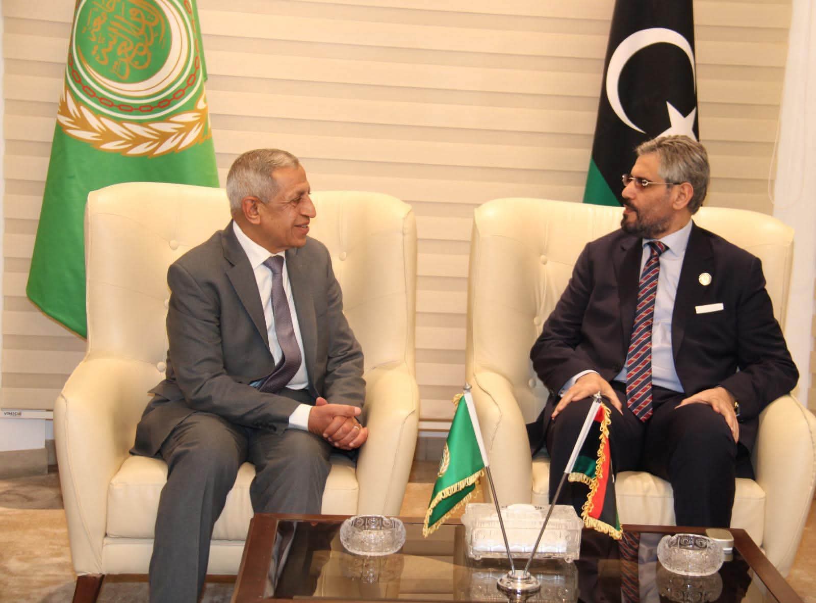 ليبيا والأكاديمية العربية تبحثان تعزيز التعاون العلمي والتقني ليبيا والأكاديمية العربية تبحثان تعزيز التعاون العلمي والتقني