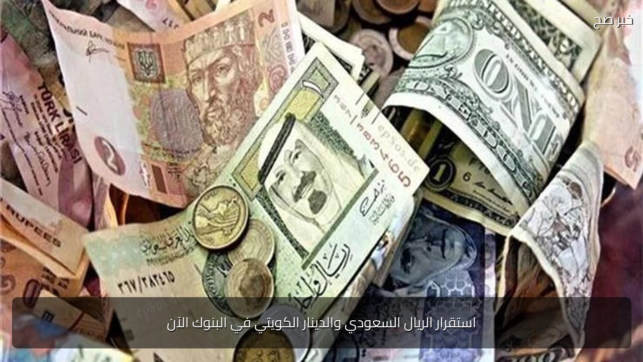 استقرار الريال السعودي والدينار الكويتي في البنوك الآن