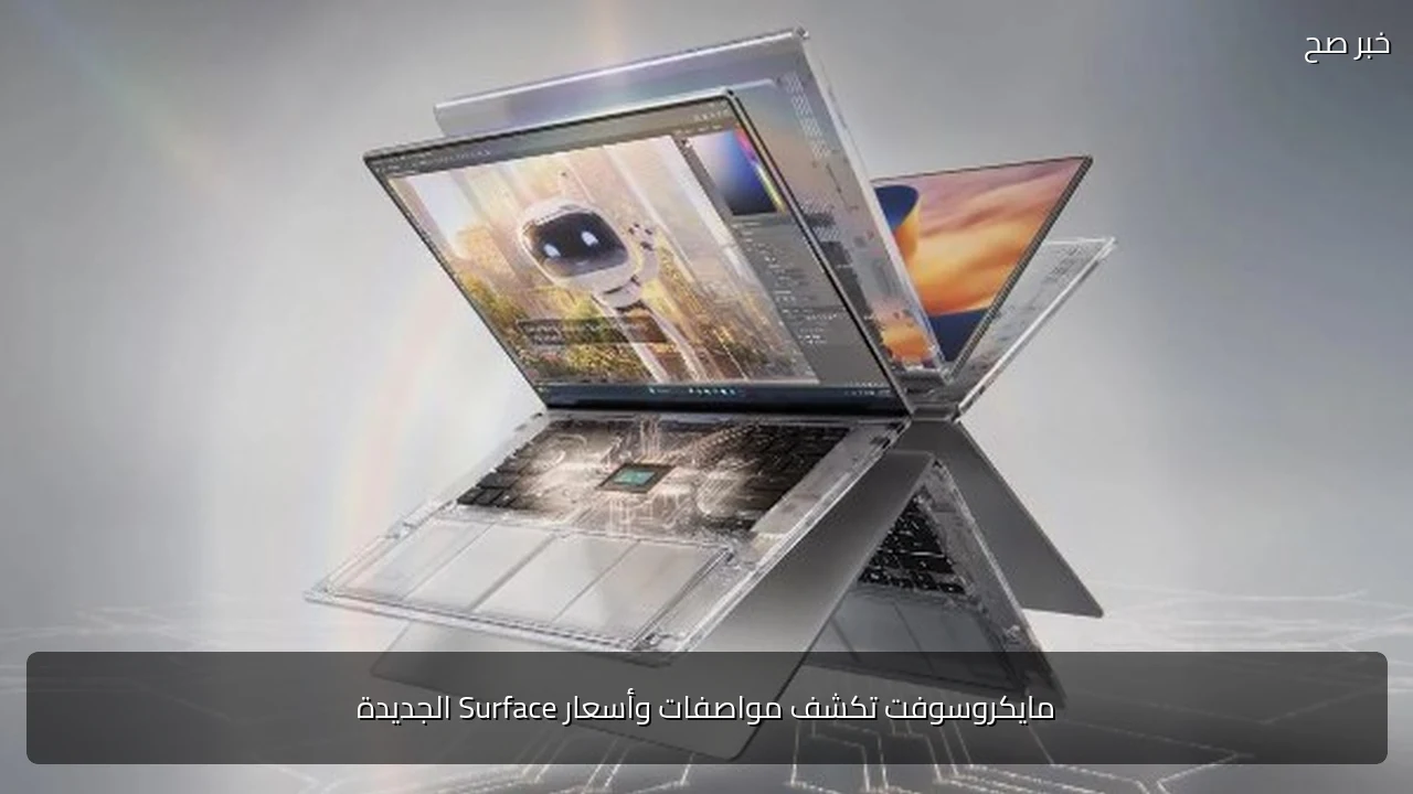 مايكروسوفت تكشف مواصفات وأسعار Surface الجديدة
