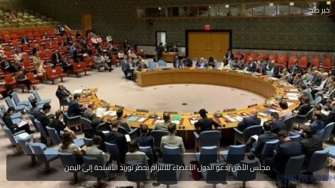مجلس الأمن يدعو الدول الأعضاء للالتزام بحظر توريد الأسلحة إلى اليمن