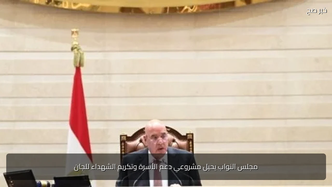مجلس النواب يحيل مشروعي دعم الأسرة وتكريم الشهداء للجان