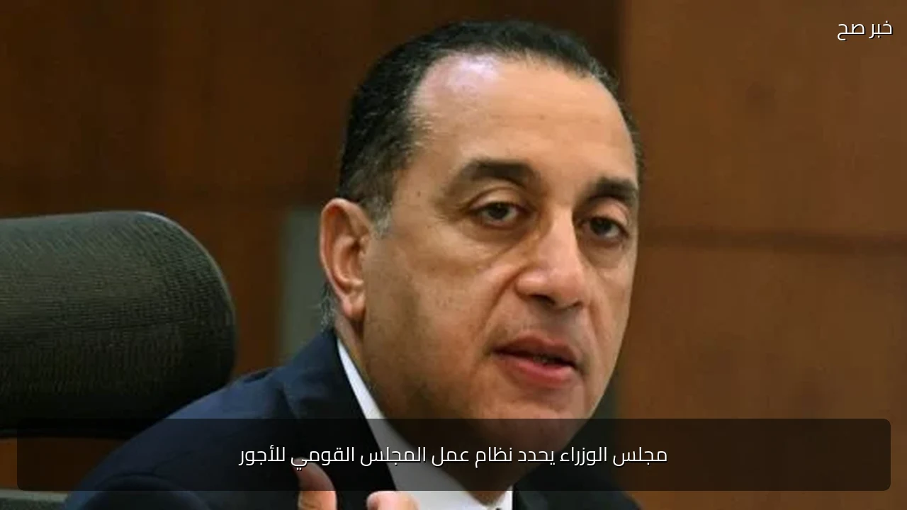 مجلس الوزراء يحدد نظام عمل المجلس القومي للأجور