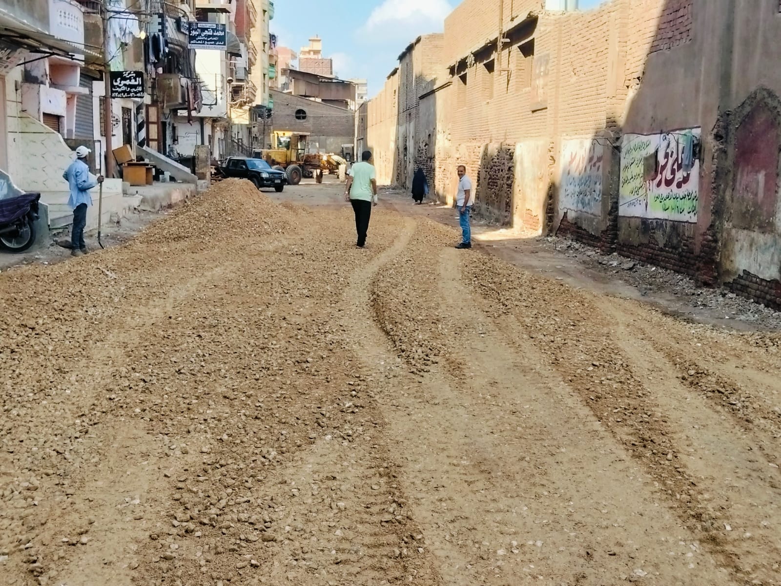 محافظ الدقهلية يتابع تطوير ورصف شوارع ميت غمر محافظ الدقهلية يتابع تطوير ورصف شوارع ميت غمر