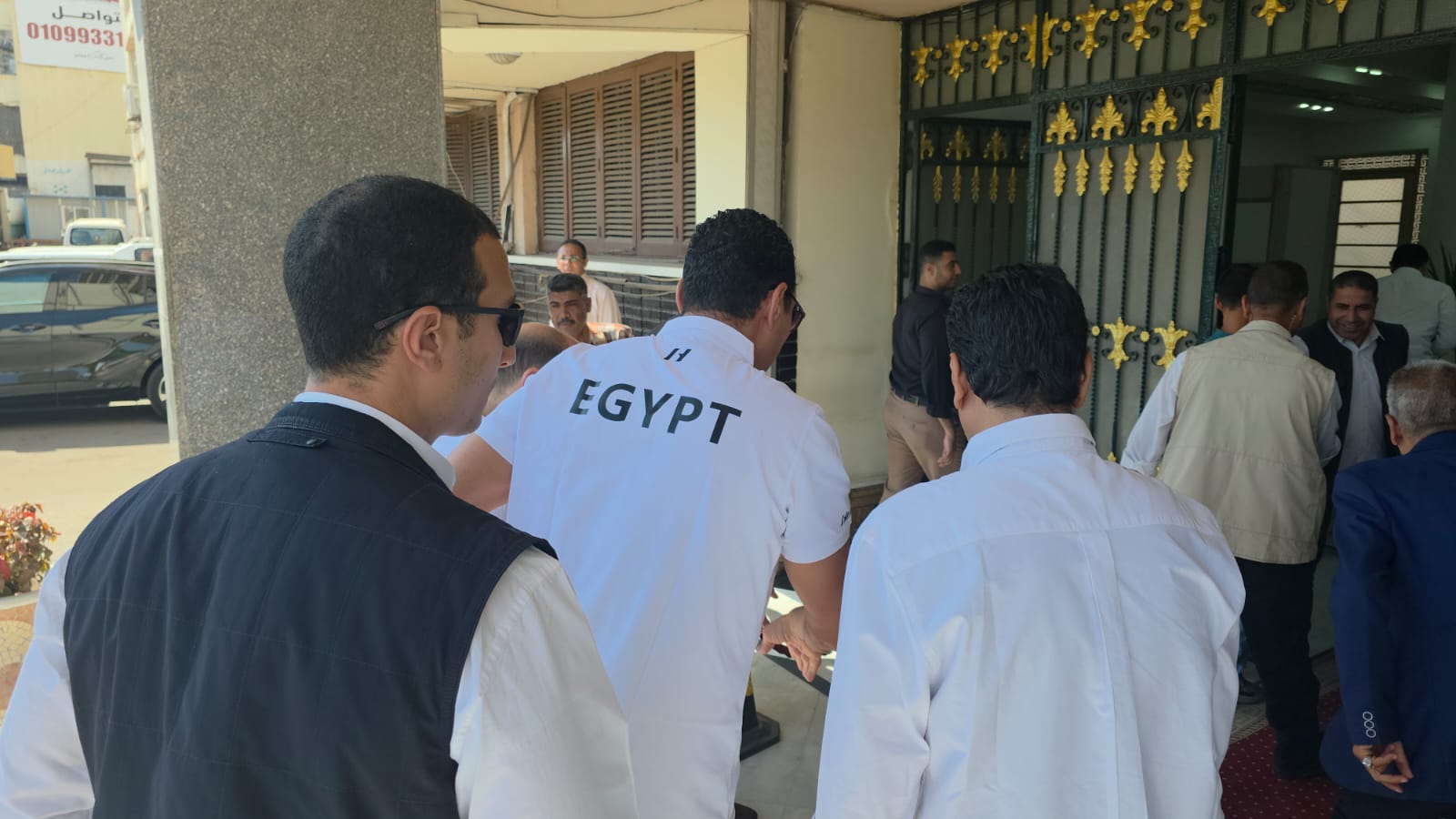 محافظ الغربية يستقبل وزير الشباب والرياضة قبل افتتاح ملاعب محافظ الغربية يستقبل وزير الشباب والرياضة قبل افتتاح ملاعب
