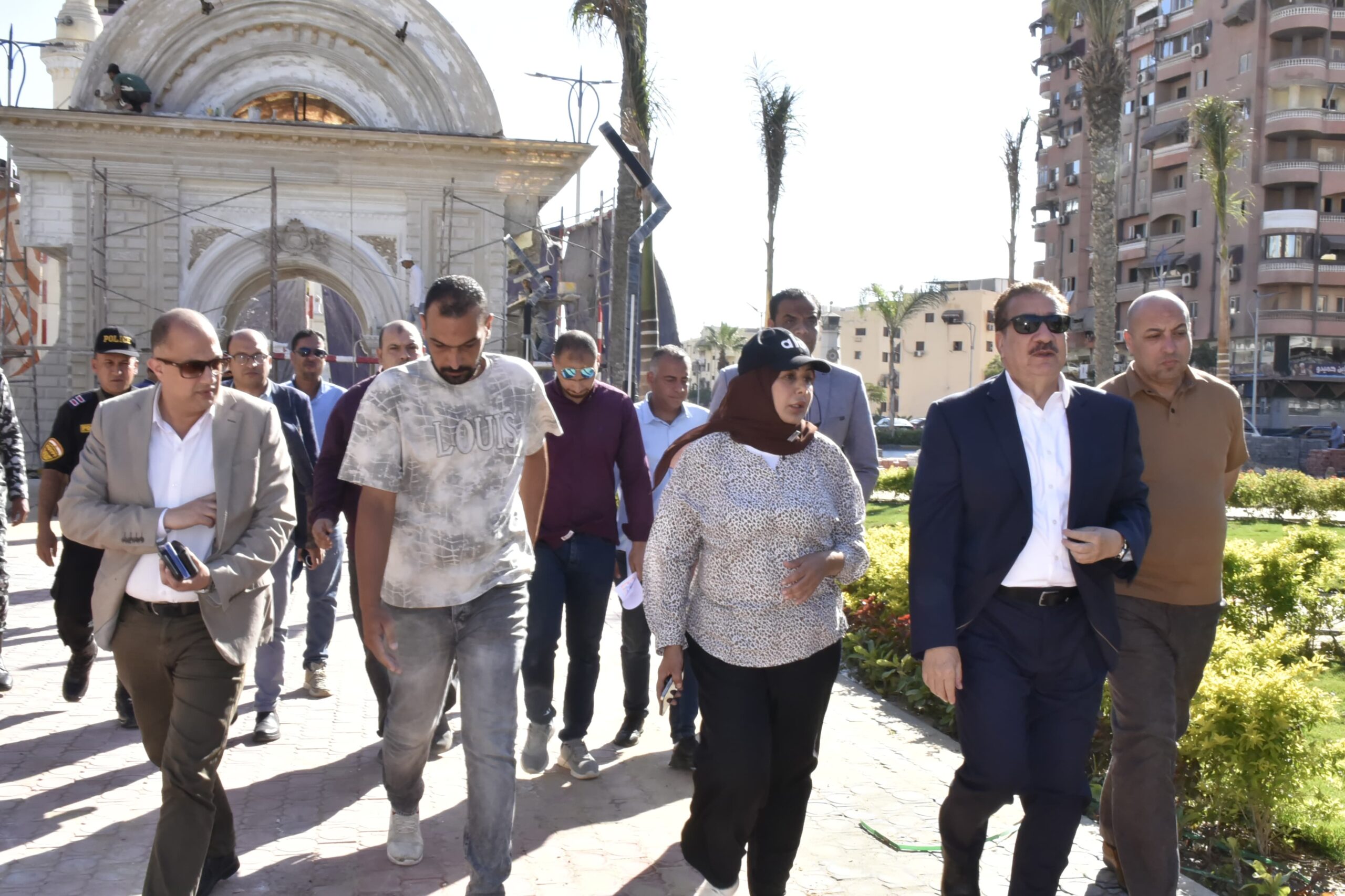 محافظ بورسعيد يتابع تطوير حديقة الأمل بحي المناخ محافظ بورسعيد يتابع تطوير حديقة الأمل بحي المناخ