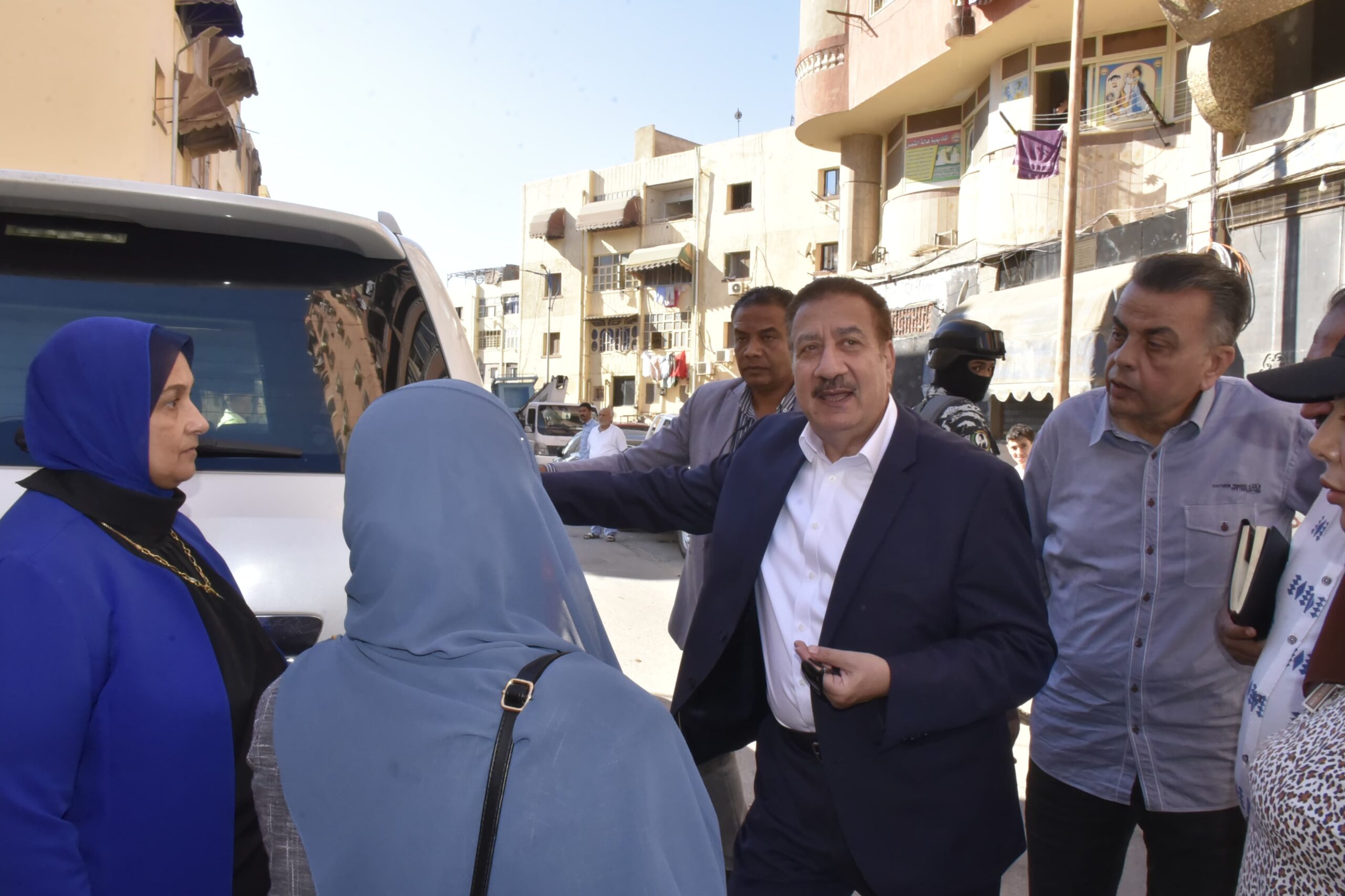 محافظ بورسعيد يوجه بسرعة تجهيز مبنى خدمات التأمين الصحي الشامل