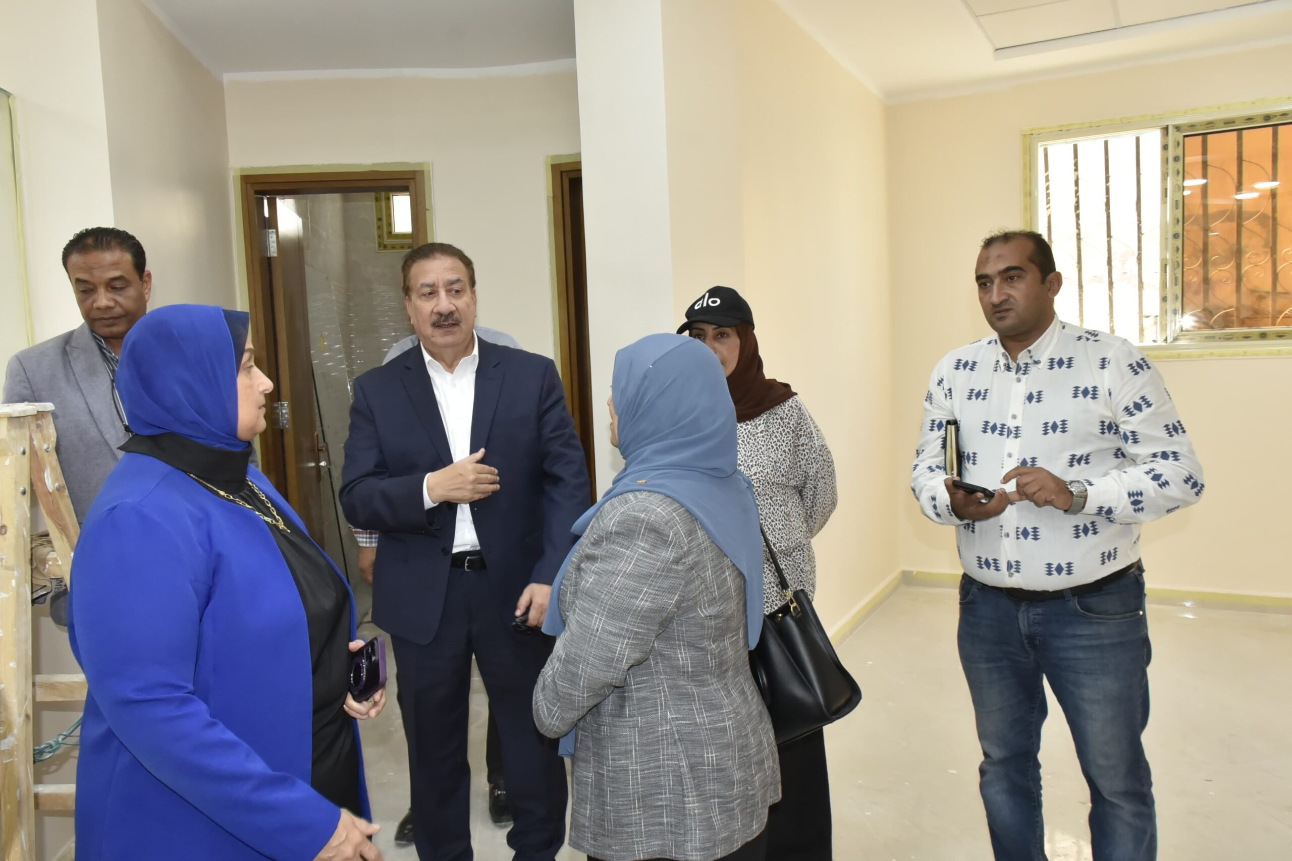 محافظ بورسعيد يوجه بسرعة تجهيز مبنى خدمات التأمين الصحي الشامل