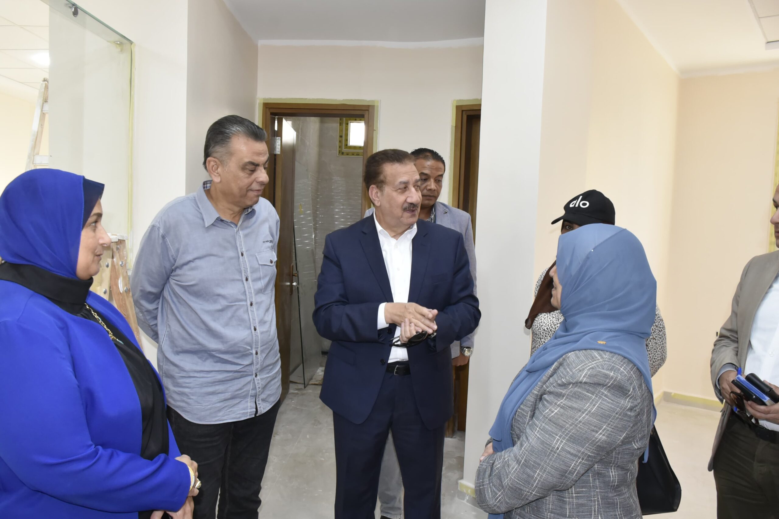 محافظ بورسعيد يوجه بسرعة تجهيز مبنى خدمات التأمين الصحي الشامل