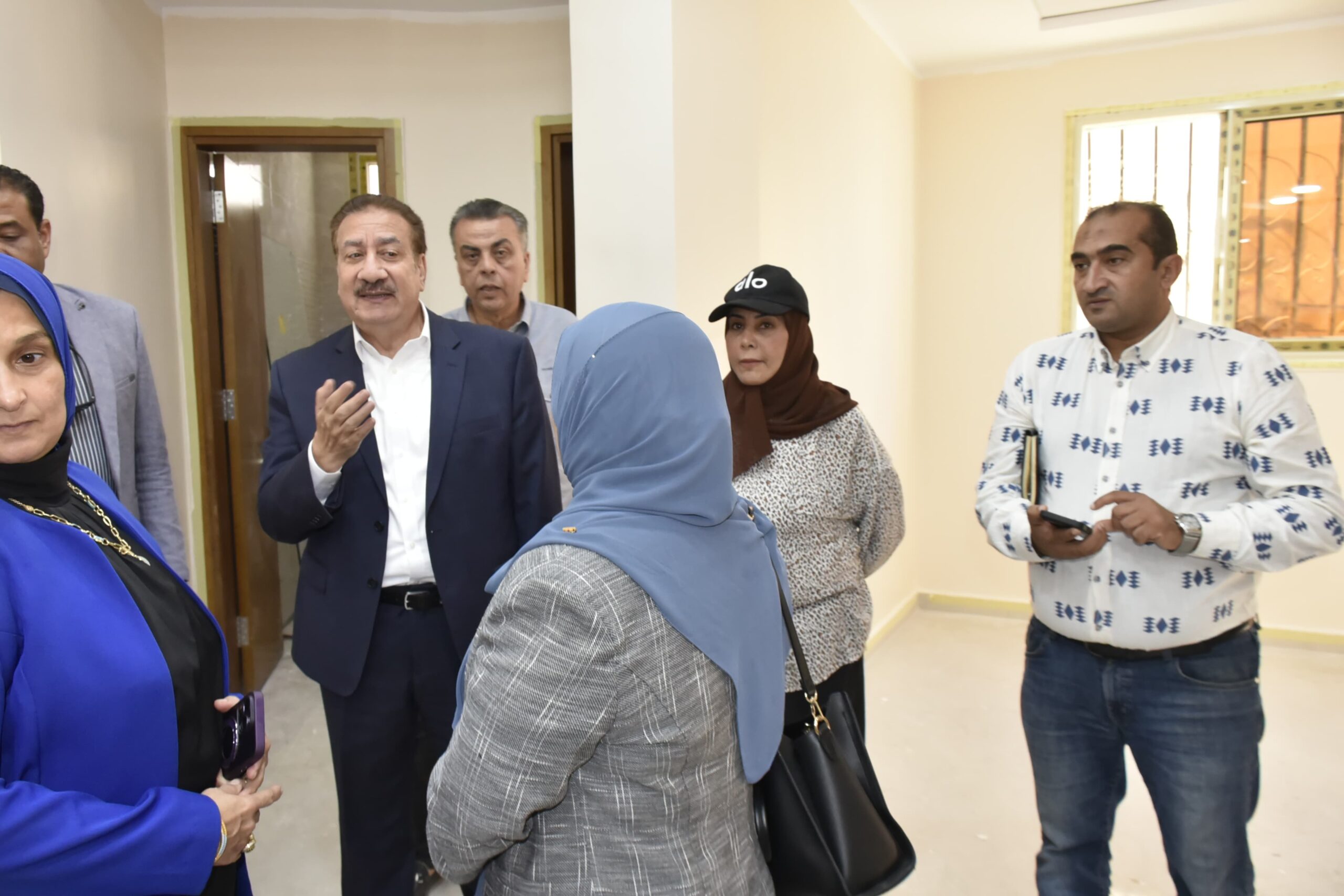 محافظ بورسعيد يوجه بسرعة تجهيز مبنى خدمات التأمين الصحي الشامل