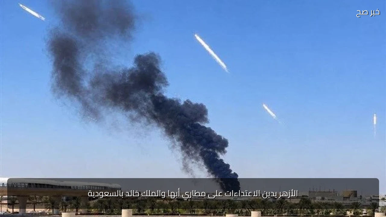 الأزهر يدين الاعتداءات على مطاري أبها والملك خالد بالسعودية