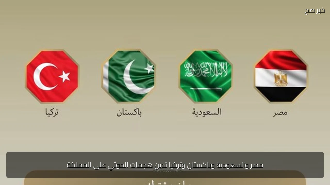 مصر والسعودية وباكستان وتركيا تدين هجمات الحوثي على المملكة