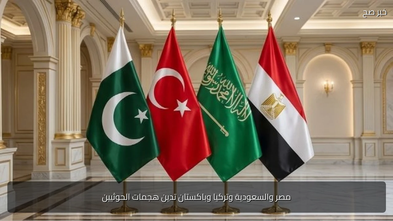 مصر والسعودية وتركيا وباكستان تدين هجمات الحوثيين
