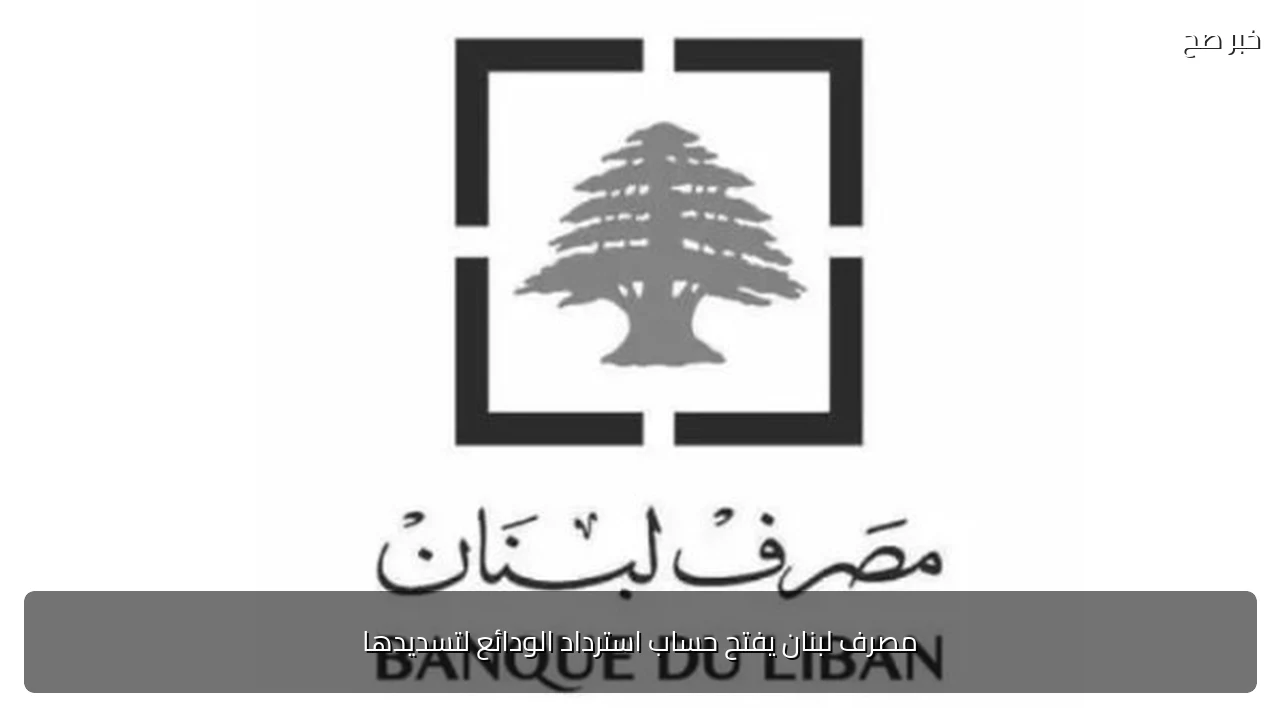 مصرف لبنان يفتح حساب استرداد الودائع لتسديدها