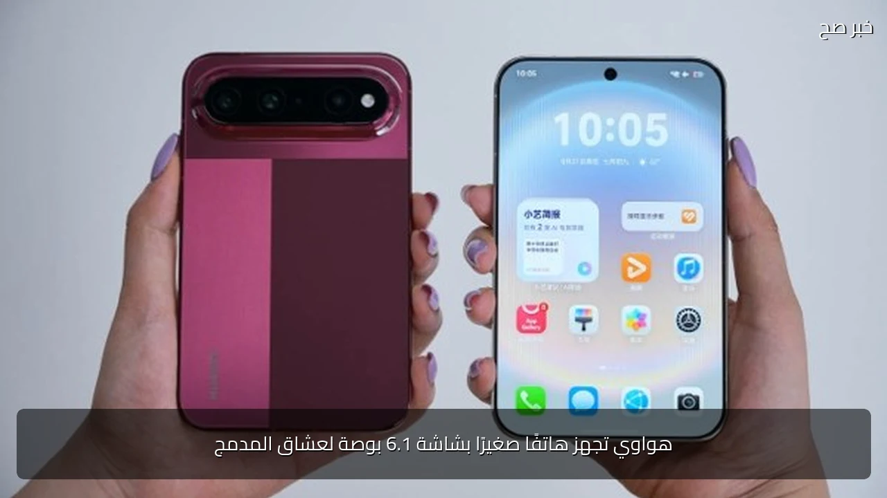 هواوي تجهز هاتفًا صغيرًا بشاشة 6.1 بوصة لعشاق المدمج