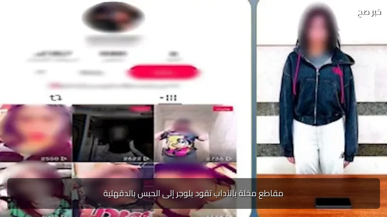 مقاطع مخلة بالآداب تقود بلوجر إلى الحبس بالدقهلية