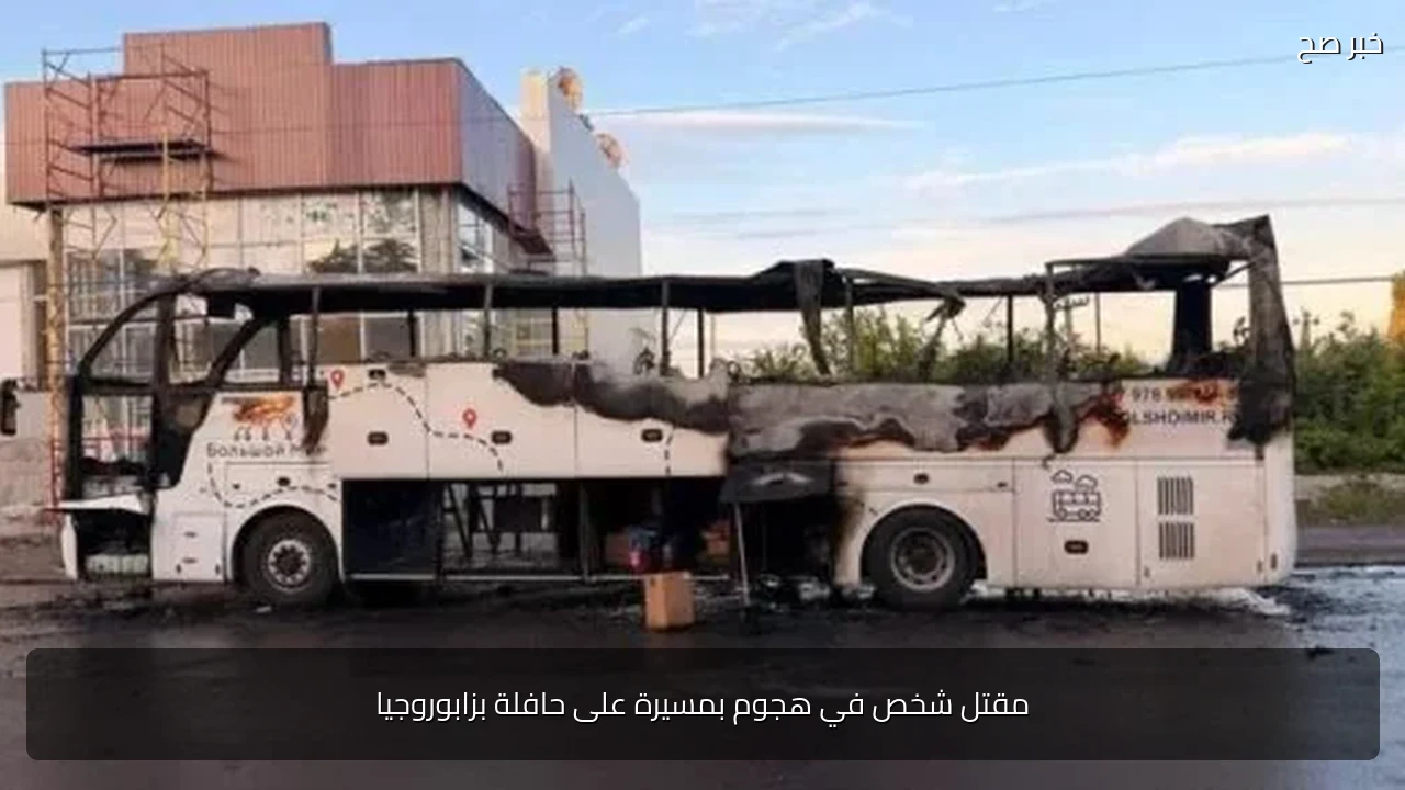 مقتل شخص في هجوم بمسيرة على حافلة بزابوروجيا