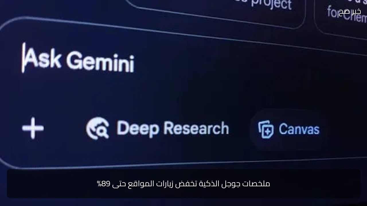 ملخصات جوجل الذكية تخفض زيارات المواقع حتى 89%