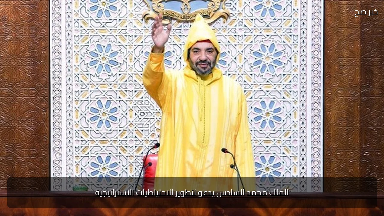 الملك محمد السادس يدعو لتطوير الاحتياطيات الاستراتيجية