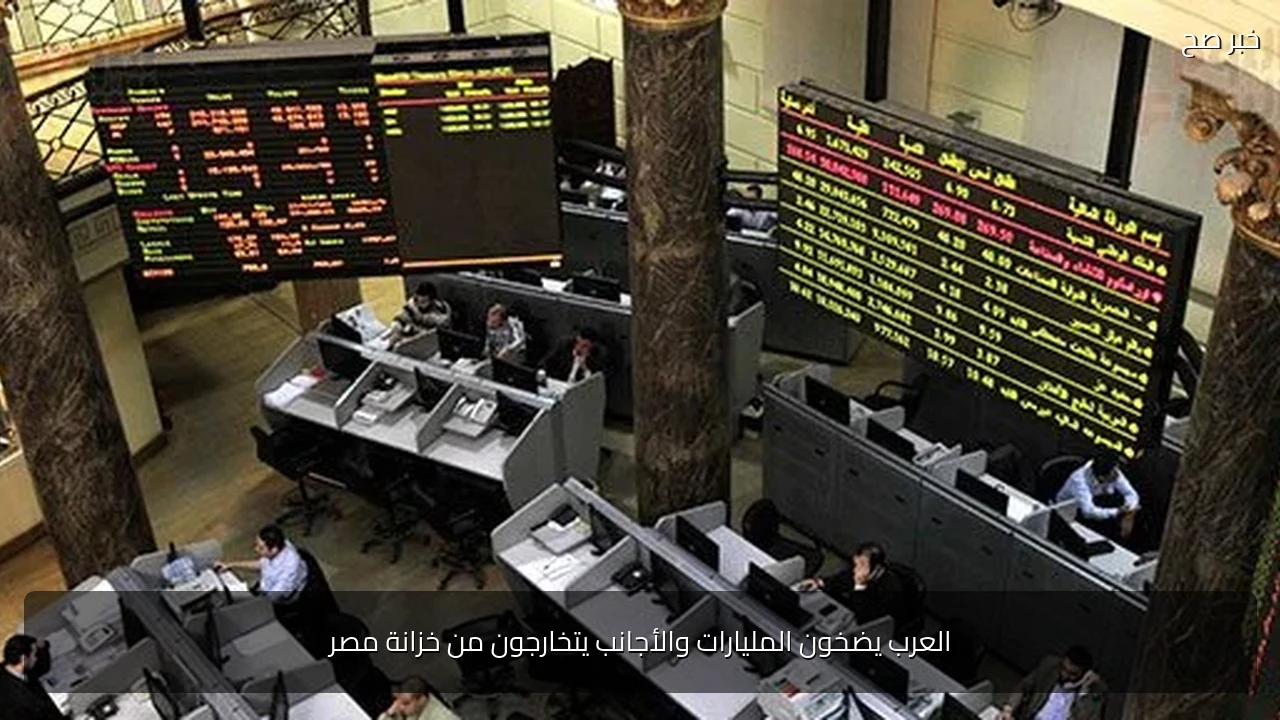 العرب يضخون المليارات والأجانب يتخارجون من خزانة مصر