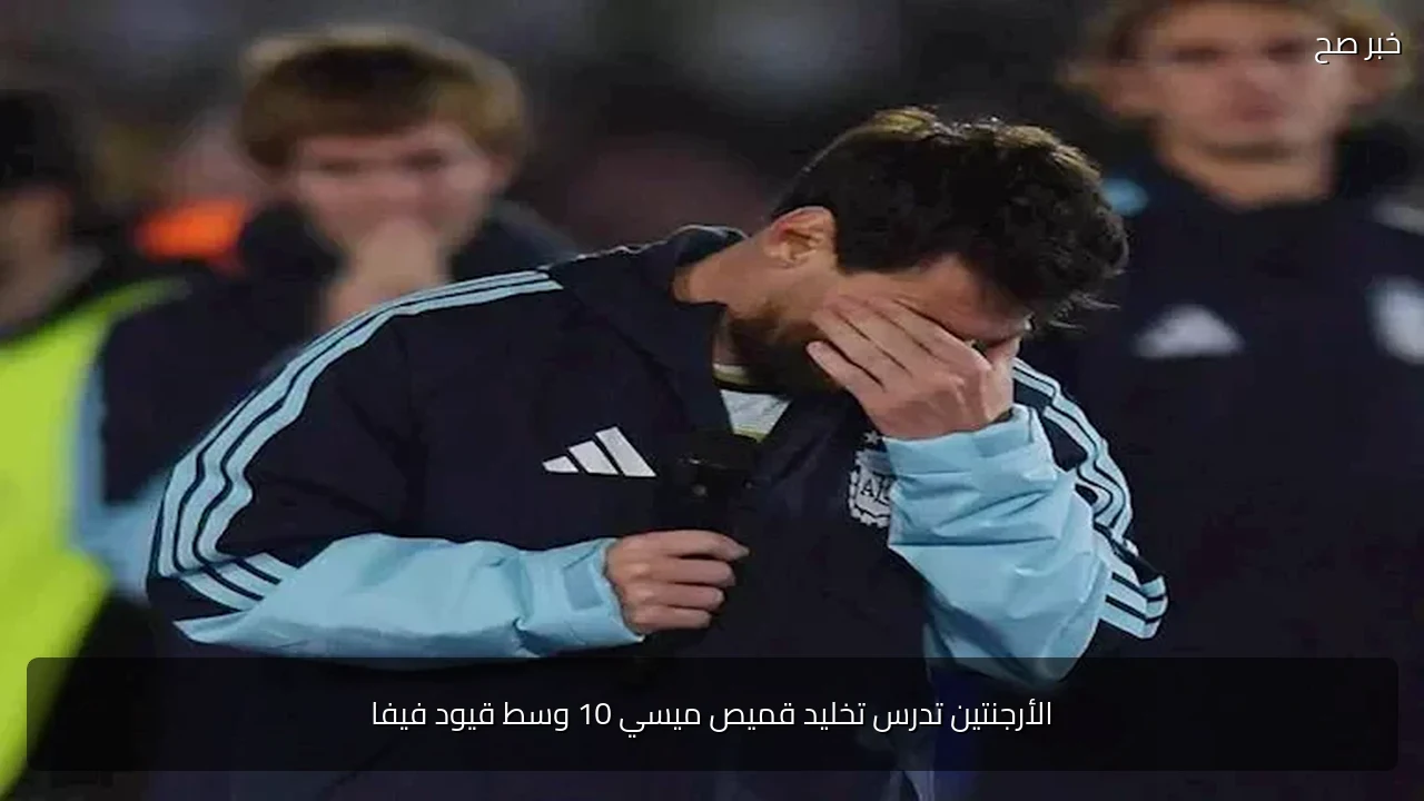 الأرجنتين تدرس تخليد قميص ميسي 10 وسط قيود فيفا