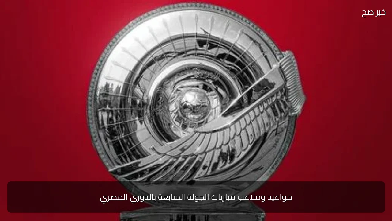 مواعيد وملاعب مباريات الجولة السابعة بالدوري المصري