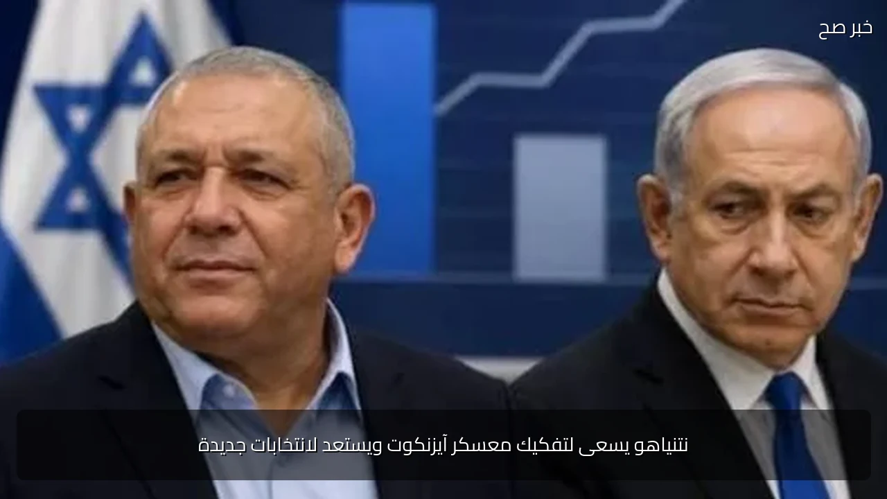 نتنياهو يسعى لتفكيك معسكر آيزنكوت ويستعد لانتخابات جديدة