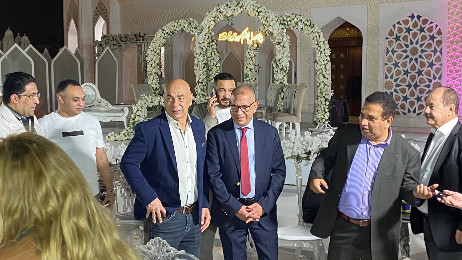 نجوم الرياضة والمجتمع في زفاف نجل إبراهيم حسن نجوم الرياضة والمجتمع في زفاف نجل إبراهيم حسن