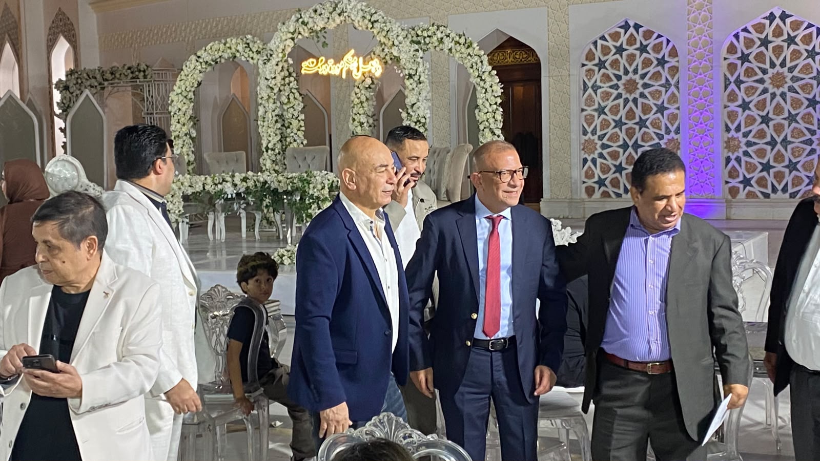 نجوم الرياضة والمجتمع في زفاف نجل إبراهيم حسن نجوم الرياضة والمجتمع في زفاف نجل إبراهيم حسن