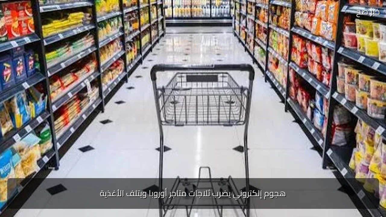 هجوم إلكتروني يضرب ثلاجات متاجر أوروبا ويتلف الأغذية