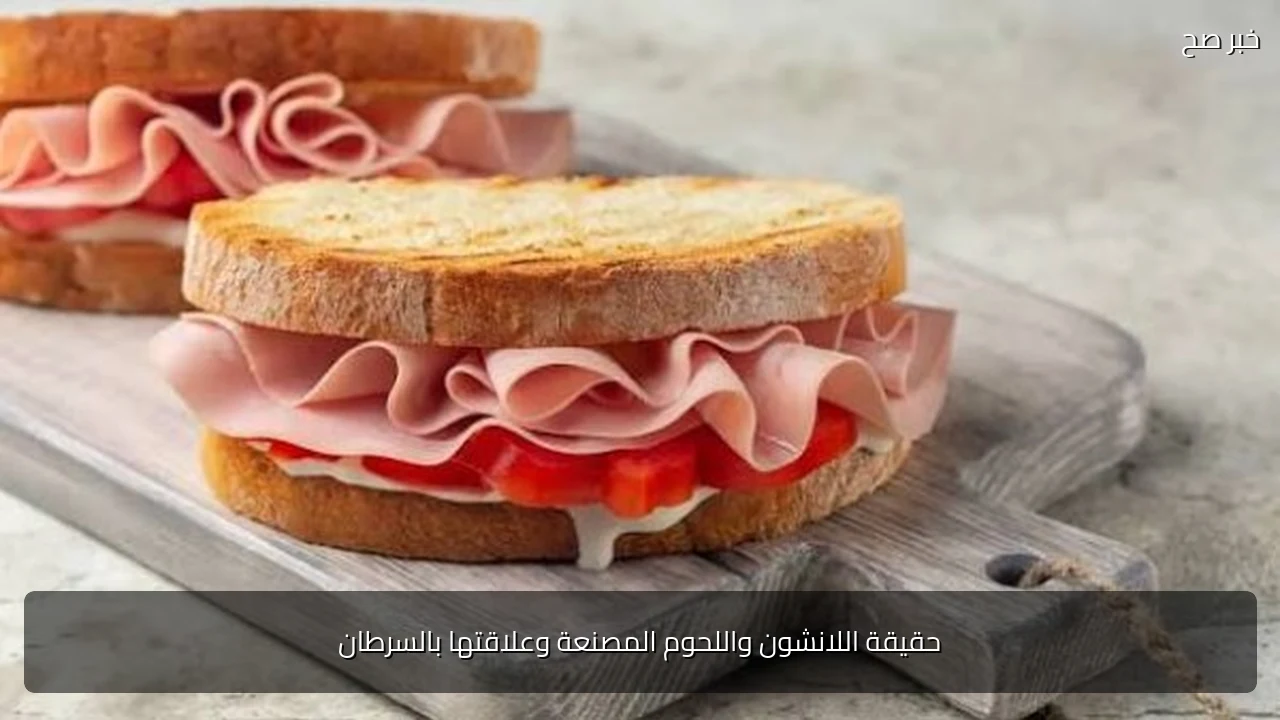 حقيقة اللانشون واللحوم المصنعة وعلاقتها بالسرطان