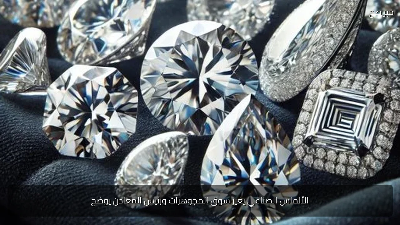 الألماس الصناعي يغير سوق المجوهرات ورئيس المعادن يوضح